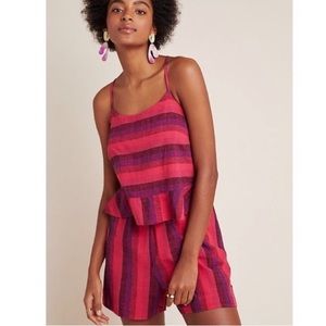 Anthropologie Amadi Melia Romper M Nwt - image 1